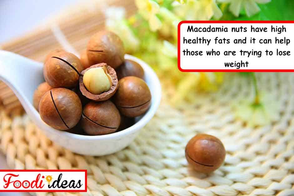 macademia health benefits for weight loss