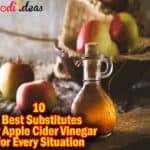 substitutes for apple cider vinegar