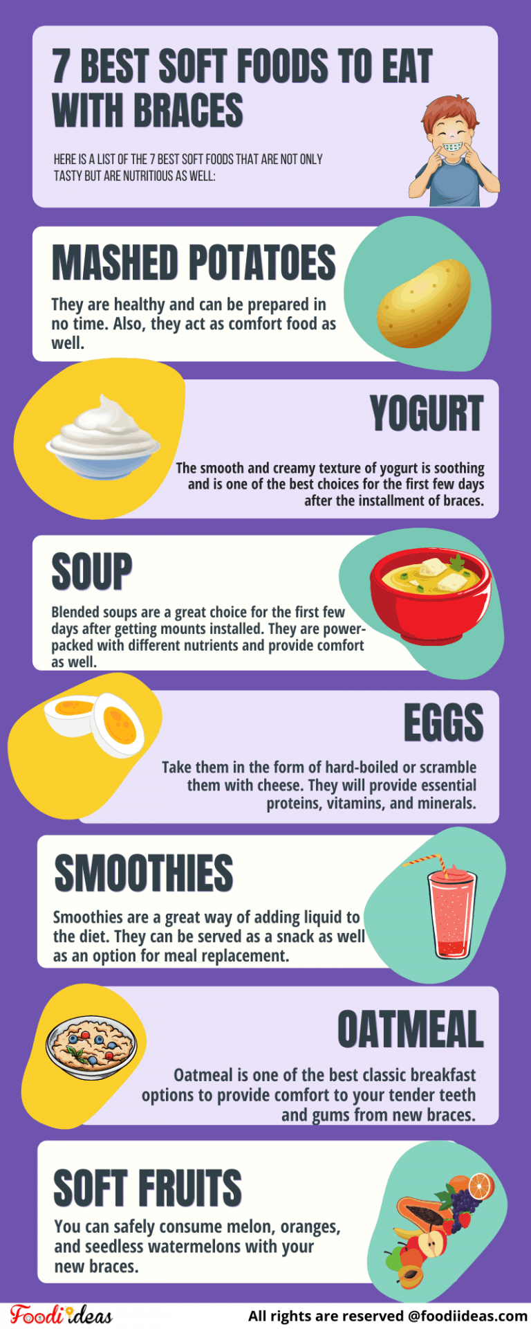 Best Soft Foods to Eat with Braces at Home, School, or Office