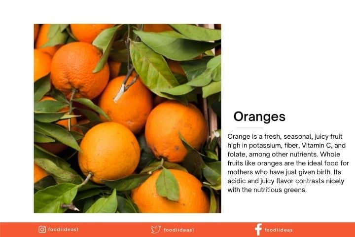 eat oranges